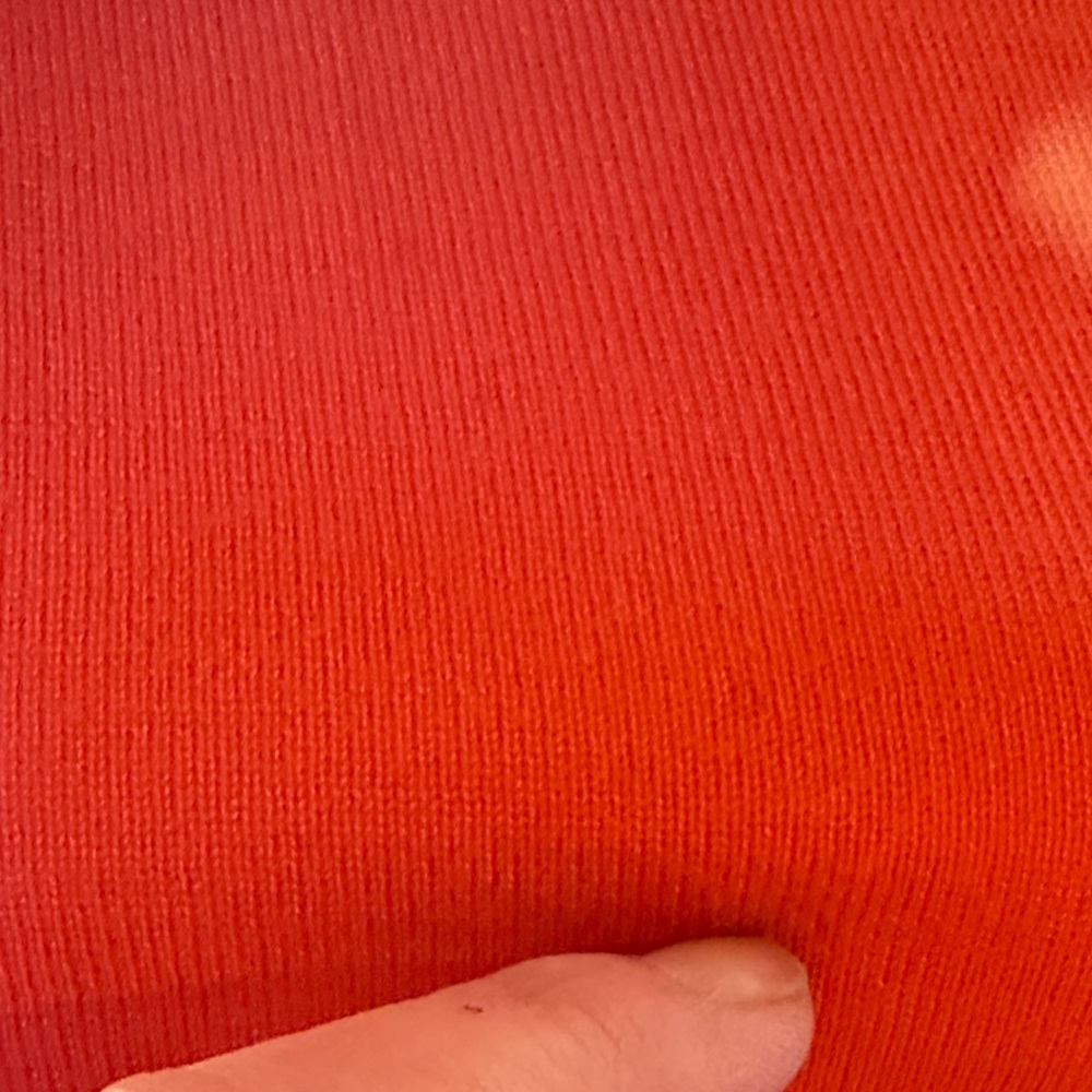 J. Crew Tippi Bright Orange Crewneck Sweater - Picture 5 of 6